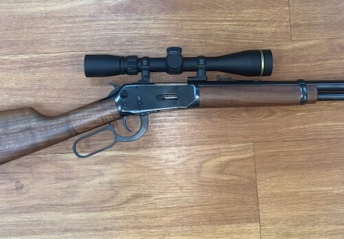 USED CONSIGNMENT WINCHESTER MODEL 94 LEVER ACTION 44 MAGNUM RIFLE WITH LEUPOLD VX FREEDOM 3-9×40 SCOPE WITH LEUPOLD RINGS