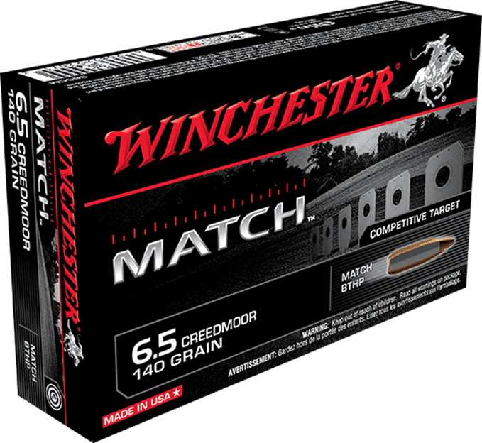 Winchester Match 6.5 Creedmoor 140g (20 pack)
