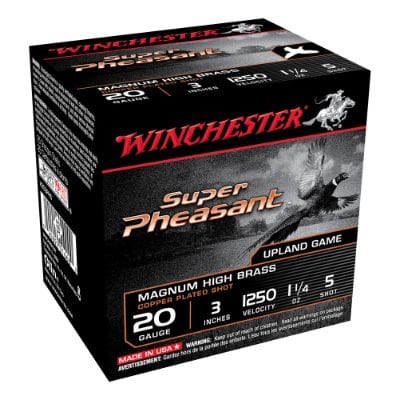 Winchester Super X Pheasent 20G 5 3 36gm 250pk
