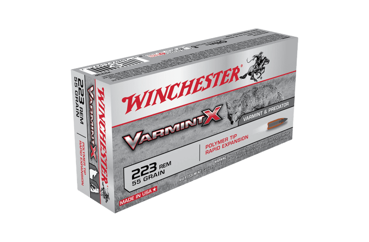 WINCHESTER VARMINT X 223 REM 55GR PT (20 PACK)