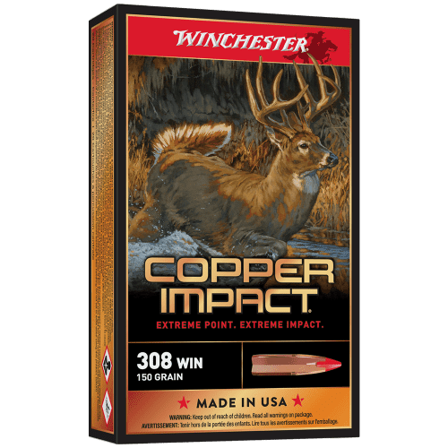 WINCHESTER COPPER IMPACT LF 308 WIN 150GR XP