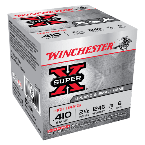 Winchester Super X 410G 6 2-1/2 inch 14gm (250 ROUNDS)