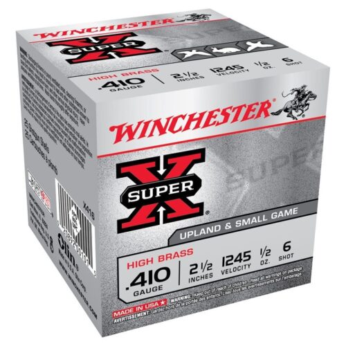 Winchester Super X 410G 6 2-1/2 inch 14gm (25 ROUNDS)