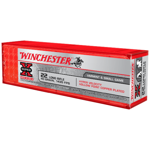 Winchester Super X Hyper Velocity 22LR 40gr HPCP (500 RDS)