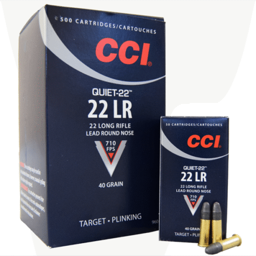 CCI 22LR QUIET 40GR LRN 710FPS (5000pcs)
