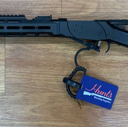 HUGTEK – HANIC LEVER ACTION .410 GAUGE 2.5 INCH CHAMBER SHOTGUN – TAC BLACK FINISH – 19 INCH BARREL – STEEL ACTION – TAC CHASSIS STOCK