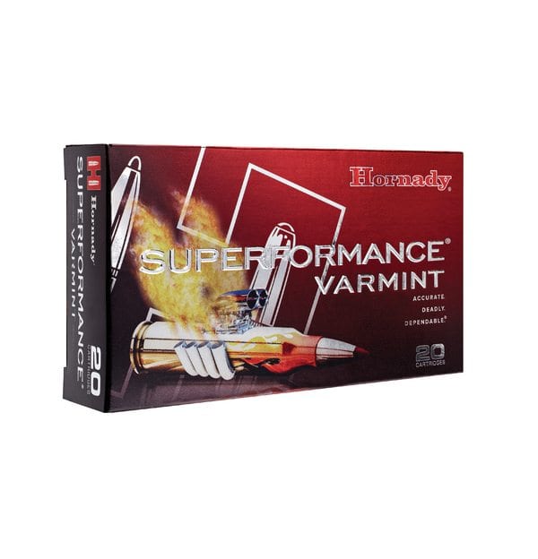 Hornady 222 Remington 50 gr V-max Superformance Varmint Ammo (20 rd)