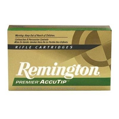 REMINGTON .22-250 50GR ACCUTIP – V BT (20 ROUNDS)