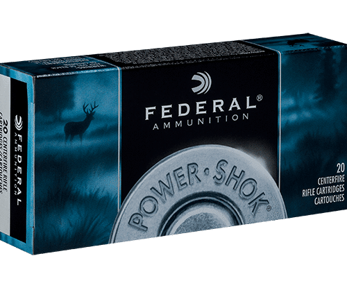FEDERAL 6.5 CREEDMOOR 140GR SP POWERSHOK (20 PACK)