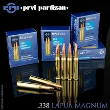 PRVI PARTIZAN 338 LAPUA MAGNUM 250GR HPBT (10 ROUNDS) PPU