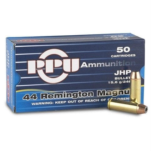 PPU 44 Magnum 240gr JHP (50 ROUNDS)