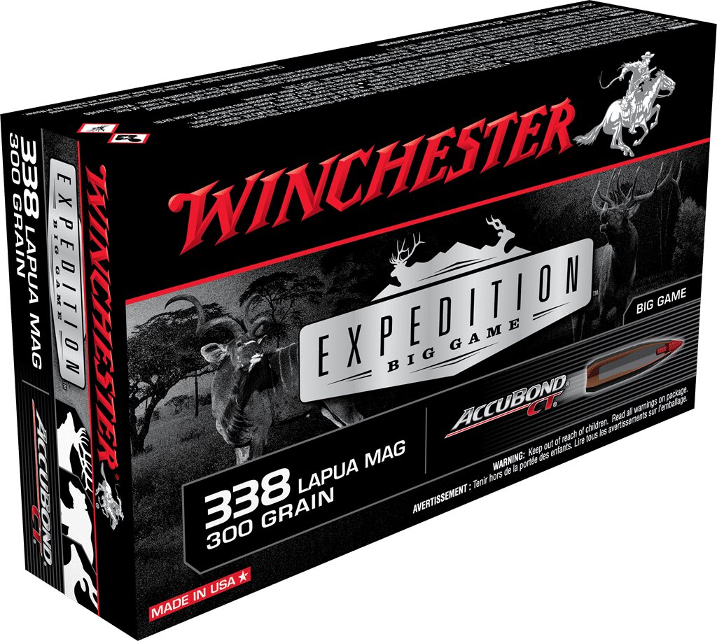 Winchester Expedition Big Game 338 Lapua Magnum 300gr ABCT (20 Rounds)