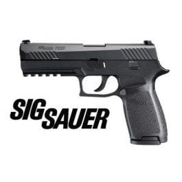 SIG SAUER P320F .357 SIG NITRON CONTRAST DAO